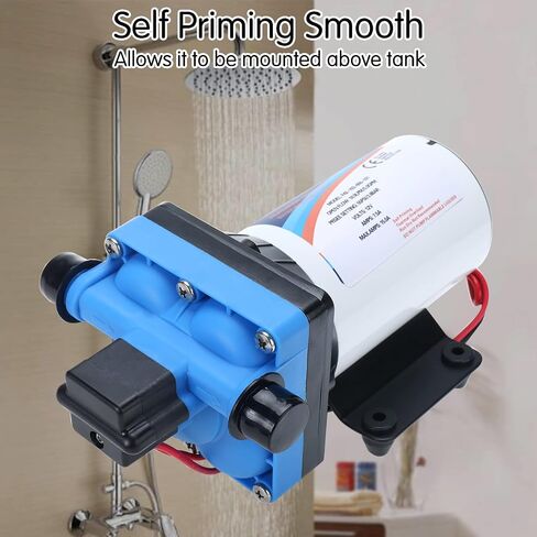 Amarine Made 12v مضخة غشاء لضغط الماء 5.0 Gpm 55 Psi - Caravan/rv/boat/Marine in Saudi Arabia
