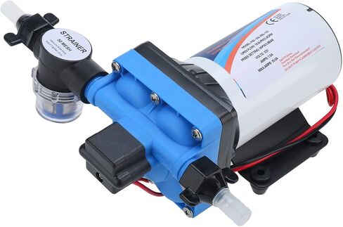 Amarine Made 12v مضخة غشاء لضغط الماء 5.0 Gpm 55 Psi - Caravan/rv/boat/Marine in Saudi Arabia