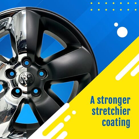 DipYourCar.com EZ Paint - علبة طلاء السيارات القابلة للرش | حماية طلاء قابلة للإزالة للسيارات والعجلات والزخارف والشعارات | رذاذ اللون الأسود الفائق in Saudi Arabia