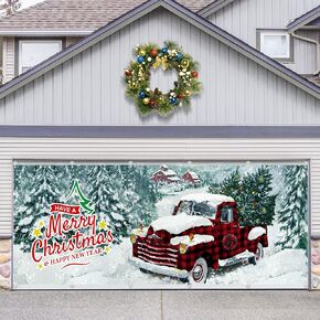 Extra Large Christmas Garage Door Cover 6 * 16Ft Christmas Garage Door Decorations Jesus Nativity Merry Christmas Background Party Supplies for Garage Door Cover, Phoyography, Party Decor