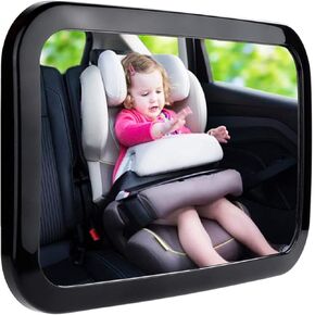 Baby Car Mirror for Back Seat, Baby Rear View Car Seat Mirror for Baby Kids Children Infants, 360°Rotation