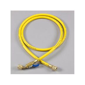 Yellow Jacket 29036 Plus II Hose with 1/4" Compact Ball Valve Fittings, 36", Yellow