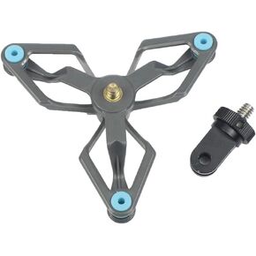 FEICHAO Bracket Shock Absorber Bicycle Absorber Kit for Gimbal Camera Stabilizer Outdoor Sports (Shock Absorber+1/4" Screw Adapter)