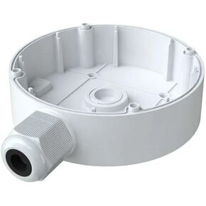 Titanium B10-W Junction Box for Cameras, Outdoor Bracket, White.