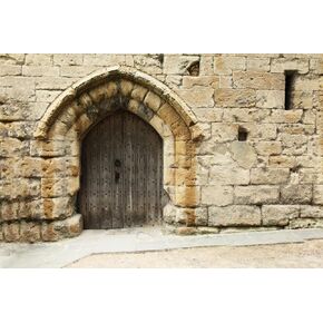 Ancient Jerusalem Buildings Backdrop Rock Stone Wall Photography Vintage Building Background Party Supplies Room Decor Banner Photo Booth Props, 7X5FT