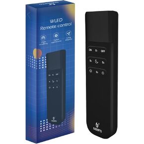 GLEDOPTO WLED Remote Control RGB IC LED ESP Now APP WiFi Wireless Brightness Adjust 4 Scenes Preset Night Light 50 Meters Control Distance Work with WLED Controller Device(Battery not Included)