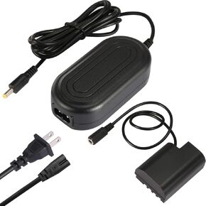 DMW DCC12 DMW AC8 AC Power Adapter Charger kit Replacement DMW-BLF19 DMW-BLF19E DMW-BLF19PP Battery for Panasonic Lumix DMC-GH3 DMC-GH4 DMC-GH3K DMC-GH4K DMC- GH5 DMC-GH5S DC-G9 Cameras