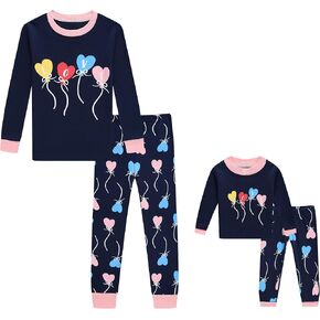 Babyroom Girls Pajamas Matching Doll Pjs Toddler Kids Cotton Sleepwear Christmas Clothes