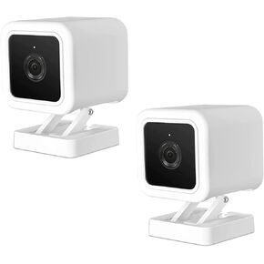 HOLACA Silicone Skin for Wyze Cam v3- Come with Quick Wall Mount Bracket - Anti-Scratch Protective Cover - Extra Protect Wyze Cam v3 Camera