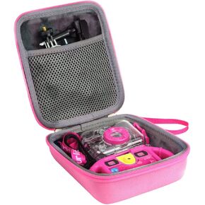 Aenllosi Hard Carrying Case Replacement for Action Camera (blue)