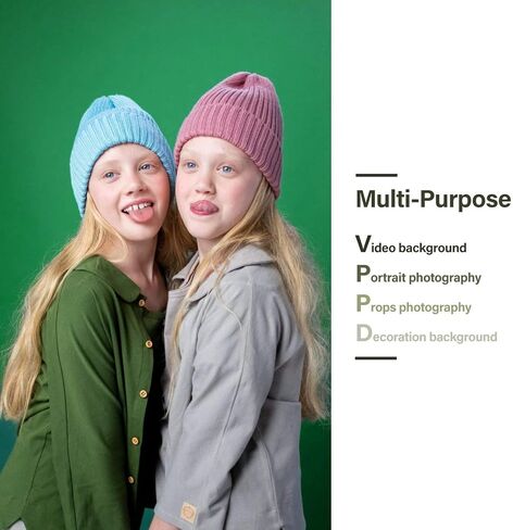 شاشة LimoStudio مقاس 6 × 9 أقدام (عرض × ارتفاع) شاشة خلفية ملونة باللون الأخضر الحقيقي، تأثير مفتاح كروما بحافة نظيفة وحادة، كثافة عالية > 150 جرامًا للمتر المربع، مادة قماش من الدرجة A+، مشابك حامل شاشة بخمس حلقات، AGG1338 in Kuwait