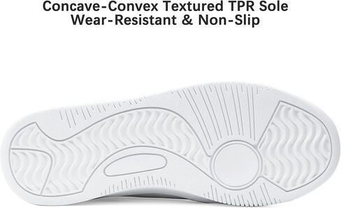 Bigwow Fashion Women's Sneakers Faux PU Leather Lace-Up Platform Sneaker Non-Slip Slip On Casual Sports Walking Shoes in Saudi Arabia