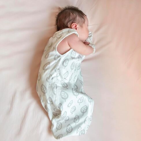 Little Lamsal's Newborn Sleep Sack Baby Swaddle, Swaddle me 3-Way Adjustable Wearable Blanket,100% Cotton Swaddling Wrap, Cocoon Sack Swaddler for Infant Boys & Girls, 0-3 Months, 6-12 lbs, 1-1.5 Tog in Saudi Arabia