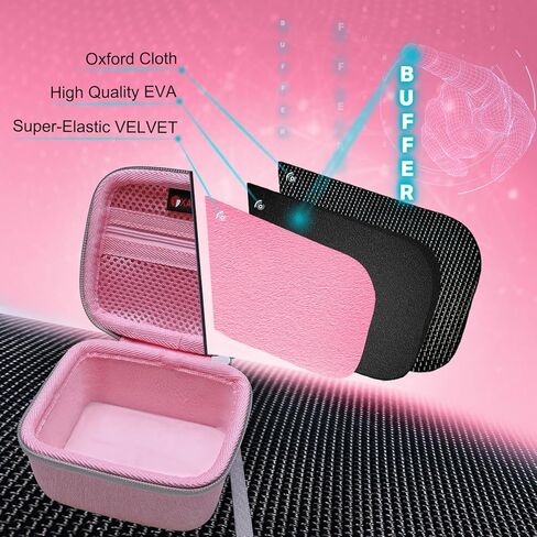 حافظة كاميرا XANAD للأطفال متوافقة مع ESOXOFFORE وMINIBEAR وDylanto وWEEFUN والمزيد من الكاميرا الفورية لكاميرات الفيديو الرقمية للأطفال - حقيبة حمل صلبة زرقاء in Kuwait