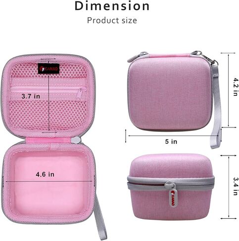 حافظة كاميرا XANAD للأطفال متوافقة مع ESOXOFFORE وMINIBEAR وDylanto وWEEFUN والمزيد من الكاميرا الفورية لكاميرات الفيديو الرقمية للأطفال - حقيبة حمل صلبة زرقاء in Kuwait