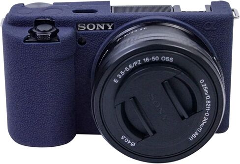 حافظة كاميرا ZV-E10 سهلة الغطاء، غطاء حماية من مطاط السيليكون الناعم لكاميرا Sony ZV-E10 ZVE10 الرقمية، حماية نحيفة للجسم لكاميرا DSLR (وردي) in Kuwait