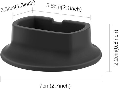 PULUZ كاميرا جبل قاعدة حامل لInsta360 X4، سيليكون عدم الانزلاق دعم محول لInsta 360 X4 اكسسوارات سطح المكتب جبل in Kuwait