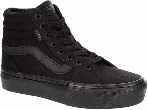 Vans Unisex Filmore High Top Platform Lace-up Sneaker - Black Women 11 Men 9.5 in Kuwait