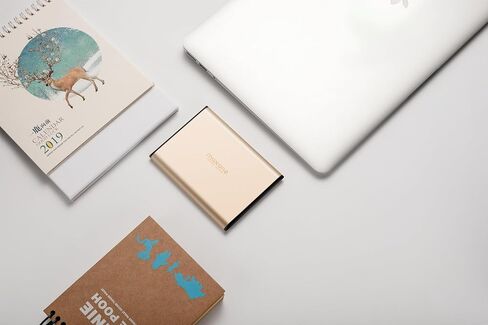 محرك الأقراص الصلبة الخارجي Maxone 500GB Ultra Slim Portable HDD USB 3.0 لأجهزة الكمبيوتر الشخصية وأجهزة Mac والكمبيوتر المحمول وPS4 وXbox one - رمادي فحمي in Saudi Arabia