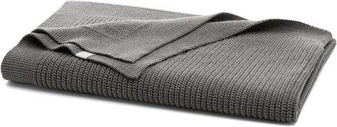 بطانية أطفال من BOLL & BRANCH - دقيق الشوفان المنقط - قطن عضوي 100٪ خالي من السموم - يمكن غسلها في الغسالة - ناعمة، قابلة للتنفس - 30 بوصة × 40 بوصة in Kuwait