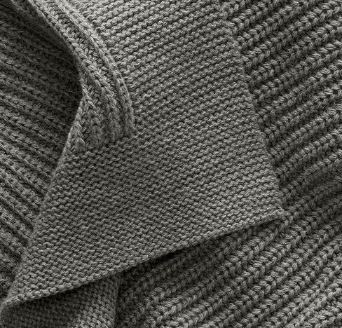 بطانية أطفال من BOLL & BRANCH - دقيق الشوفان المنقط - قطن عضوي 100٪ خالي من السموم - يمكن غسلها في الغسالة - ناعمة، قابلة للتنفس - 30 بوصة × 40 بوصة in Kuwait