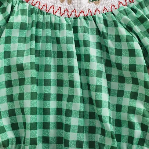 Ayalinggo الوليد طفلة الزي اليقطين المدخن الرضع منقوشة فقاعة رومبير التطريز هالوين الشكر الخريف الملابس in Kuwait