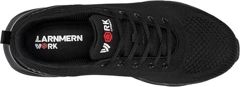 أحذية LARNMERN بمقدمة فولاذية للرجال والنساء، أحذية رياضية خفيفة الوزن ومريحة ومسامية، أحذية عمل غير قابلة للتدمير in Kuwait