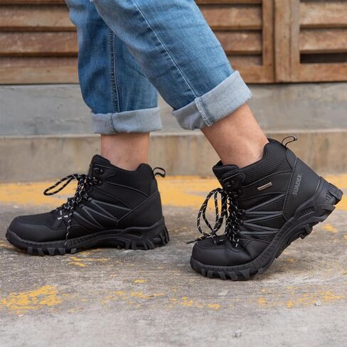أحذية SUADEX من الفولاذ لأصابع القدم للرجال أحذية سلامة العمل للرجال أحذية عمل بمقدمة مركبة للرجال أحذية غير قابلة للتدمير من الفولاذ in Kuwait