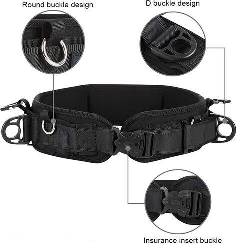 2 in 1 Multi-functional Bundle Waistband Strap Double Shoulders Strap Set with/without Hook Compatible for SLR/DSLR Cameras in Saudi Arabia