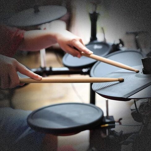 5A 2 أزواج من أعواد الطبول للطبول الإلكترونية، أعواد الطبول الخشبية الفاخرة للأطفال والمبتدئين والكبار، مع عبوة جميلة in Kuwait