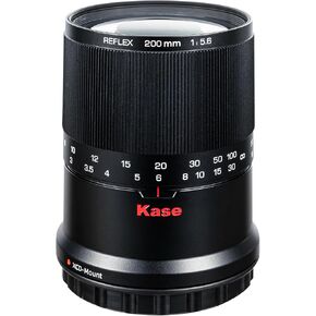Kase 200mm F5.6 MC Reflex Mirror Aluminum Portrait Lens Compatible with Hasselblad XCD