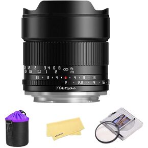 TTARTISAN 10mm F2 APS-C Frame ASPH. Large Aperture Lens Compatible with Fujifilm X Mount Cameras X-A1 X-A2 X-A5 X-A7 X-H1 X-T2 X-T30 X-T3 X-T4 X-T5 X-T200 X-E4 XS20 XS10