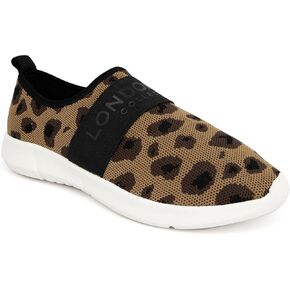 LONDON FOG Womens Kissia Womens Fashion Slip-On Sneaker Jogger Comfort Running Shoes