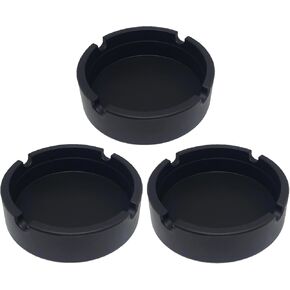 Silicone Ashtray 6PCS Ash trays Cool Small Cute Portable Lightweight Cigar Accessories Cigarettes Holder for Outdoor Patio Indoor Office Home
