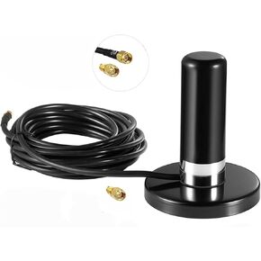 10dBi Outdoor Extended Long Range Receiver Fiberglass Antenna with 16.4ft Cable for All Series GTO Mighty Mule MM571W MM572W MM371W MM372W F3101MBC MMS100 FM136 Wireless Gate Door Opener, Eifagur