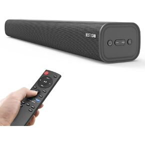 BESTISAN 100W Sound Bars for TV, Sound Bar with Bluetooth, HDMI-ARC, Optical, AUX Input,Soundbar Sound System for TV Speakers,Home Theater, Projectors