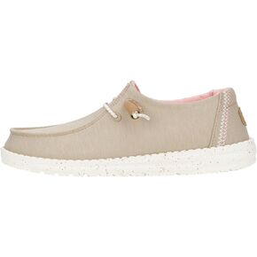 Hey Dude Wendy Heathered Stretch Quarry Size 7, Women’s Shoes, Women’s Slip-on Loafers, Comfortable & Light-Weight