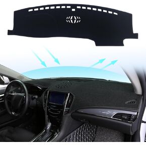 Dash Cover Mat for Jeep Grand Cherokee 2011-2019 2020 2021 Dashboard Cover Protector Interior Accessories Sunshade Anti Glare Pad Mat Carpet (NOT for Jeep Cherokee & Grand Cherokee L)