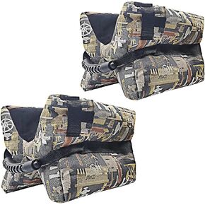Super-Large Unfilled Shooting Rest Bag for Rifles/Long Guns，Durable Water-Proof Oxford Sandbags Portable Hunting & Shooting Gun Holders