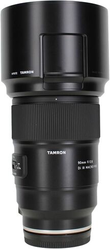 عدسة ماكرو تامرون 90 ملم f/2.8 Di III VXD لسوني E (AFF072S700) تتضمن الحزمة: طقم فلتر مكون من 3 قطع، حقيبة عدسة، غطاء عدسة، أغطية عدسة، حافظة غطاء العدسة، مجموعة تنظيف in Kuwait
