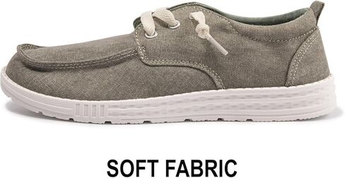 حذاء بدون كعب نسائي سهل الارتداء من القماش برباط، حذاء رياضي مريح وخفيف الوزن، حذاء كاجوال مع نعل داخلي قابل للتنفس، حذاء قارب عصري in Kuwait