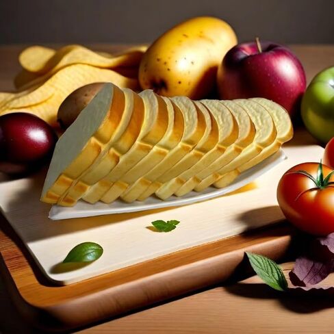4PCS Simulation Food Artificial Vegetable Sandwich,Faux Vegetable Sandwich, Fake Food Bread Model Photography Prop for Home Kitchen Party Decoration, HC2411-S4 in Saudi Arabia