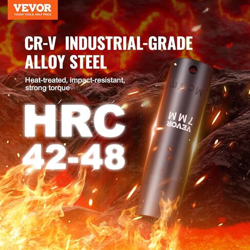 VEVOR Impact Socket Set 3/4 Inches 29 Piece Impact Sockets, 6-Point Sockets, Rugged Construction, CR-M0, 3/4 Inches Drive Socket Set Impact SAE 3/4 inch - 2-1/2 inch, with a Storage Cage in Saudi Arabia