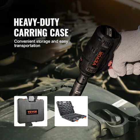 VEVOR Impact Socket Set 3/4 Inches 29 Piece Impact Sockets, 6-Point Sockets, Rugged Construction, CR-M0, 3/4 Inches Drive Socket Set Impact SAE 3/4 inch - 2-1/2 inch, with a Storage Cage in Saudi Arabia