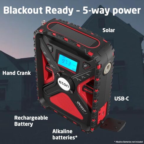 Eton, American Red Cross FRX3+ Emergency NOAA Weather Radio in Saudi Arabia