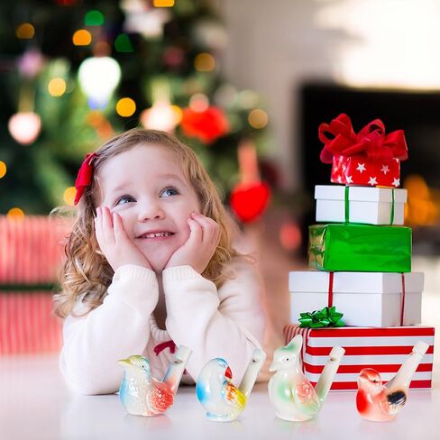 صفارات مياه للطيور من البورسلين وبصافرات ماء ملونة من السيراميك للطيور ألعاب لأعياد الميلاد للأطفال، هدية عيد الفصح in Kuwait