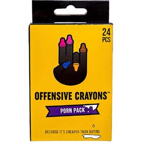"Offensive-ISH" Edition Adult Crayons