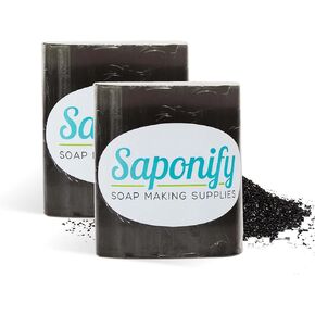 Saponify - 2Lb Mango Butter Melt and Pour Soap Base, Skin-Enhancing Natural Mango Butter Soap Base, Easy to Use Glycerin Soap Base for Soap Making