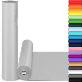 White Wrapping Paper Craft Paper Kraft Paper Roll 15" x 450", Bulletin Board Paper Roll, Arts & Crafts, Gift Wrapping Moving Packing Painting Drawing Paint Easel Poster Chart Paper, Kids Art Supplies in Saudi Arabia