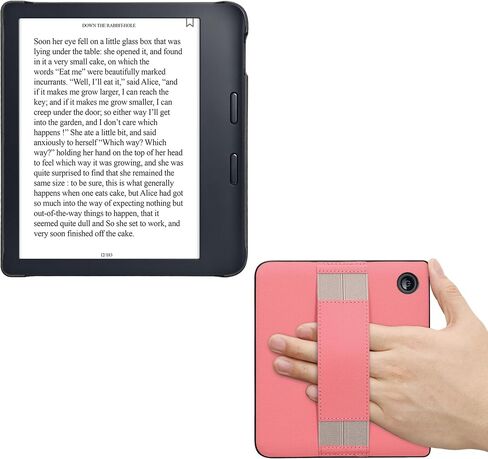eReader Case Compatible with Kobo Libra 2 Case - PU Leather Reading Device Protective Cover - Grey in Kuwait